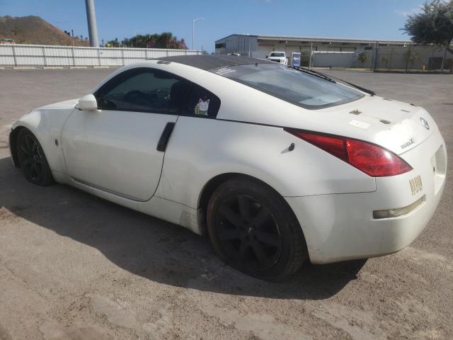 JN1AZ34E35M650882 - 2005 NISSAN 350Z COUPE WHITE photo 2