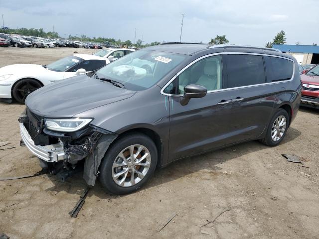 2C4RC1BG0MR556979 - 2021 CHRYSLER PACIFICA TOURING L GRAY photo 1