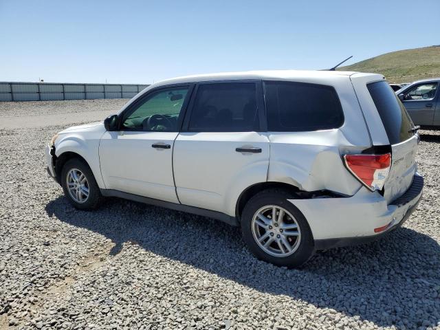 JF2SH61699G706526 - 2009 SUBARU FORESTER 2.5X WHITE photo 2