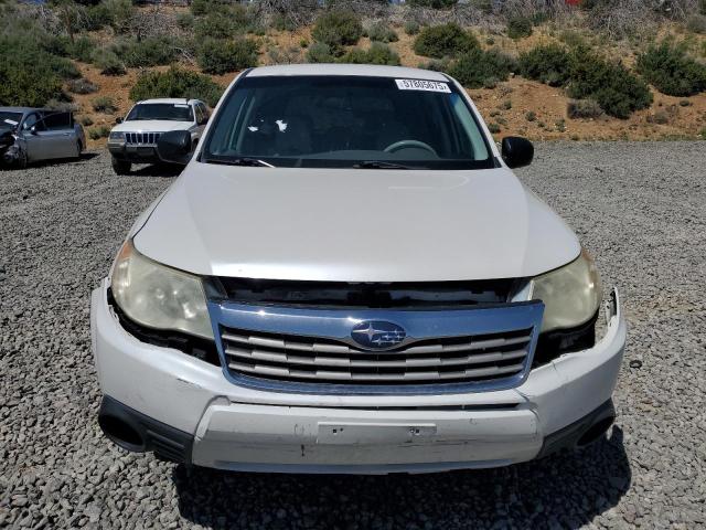 JF2SH61699G706526 - 2009 SUBARU FORESTER 2.5X WHITE photo 5