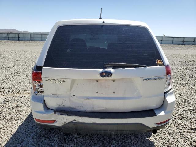 JF2SH61699G706526 - 2009 SUBARU FORESTER 2.5X WHITE photo 6