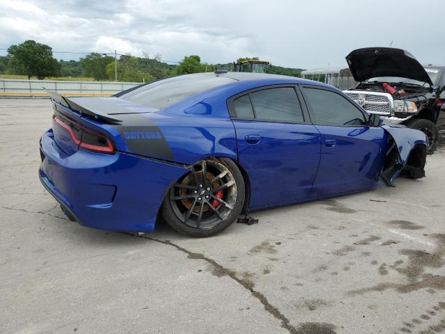 2C3CDXGJ0JH226808 - 2018 DODGE CHARGER R/T 392 BLUE photo 3