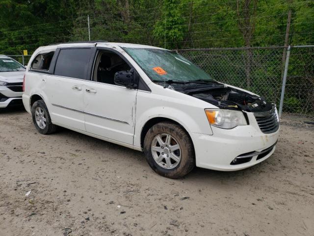 2C4RC1BG2CR390110 - 2012 CHRYSLER TOWN & COU TOURING WHITE photo 4