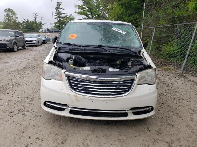 2C4RC1BG2CR390110 - 2012 CHRYSLER TOWN & COU TOURING WHITE photo 5