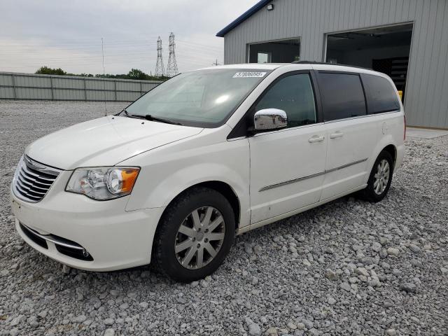 2C4RC1CG6CR124586 - 2012 CHRYSLER TOWN & COU TOURING L WHITE photo 1