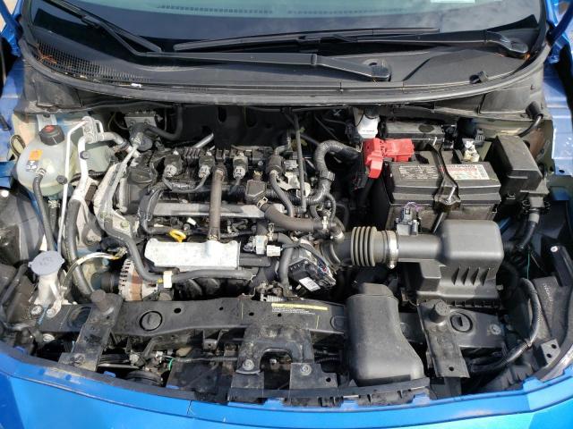 3N1CN8EV0ML893820 - 2021 NISSAN VERSA SV BLUE photo 11