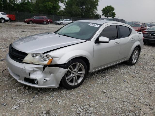 1B3BD1FG5BN534691 - 2011 DODGE AVENGER MAINSTREET SILVER photo 1