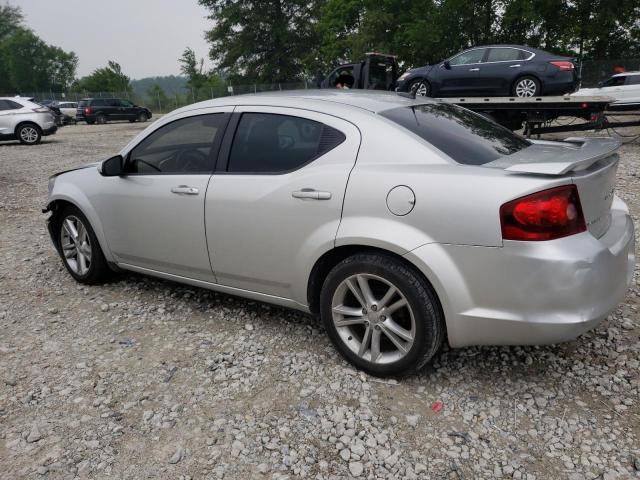 1B3BD1FG5BN534691 - 2011 DODGE AVENGER MAINSTREET SILVER photo 2