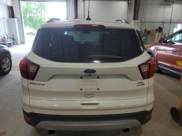 1FMCU9HD8KUA75565 - 2019 FORD ESCAPE SEL WHITE photo 6