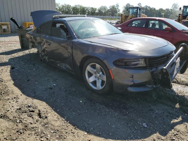 2C3CDXAT1KH514185 - 2019 DODGE CHARGER POLICE BLACK photo 4