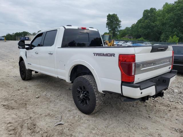 1FT8W2BT9NED38401 - 2022 FORD F250 SUPER DUTY WHITE photo 2