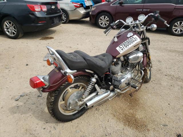 JYA3ALE02JA001274 - 1988 YAMAHA XV750 BURGUNDY photo 4