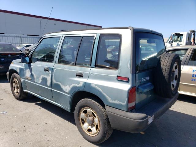 2CNBE1365V6911757 - 1997 GEO TRACKER GREEN photo 2