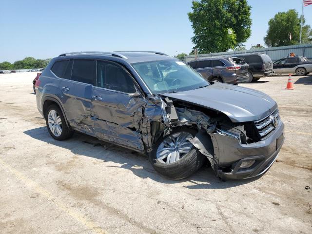 1V2ER2CA7KC604270 - 2019 VOLKSWAGEN ATLAS SEL GRAY photo 4