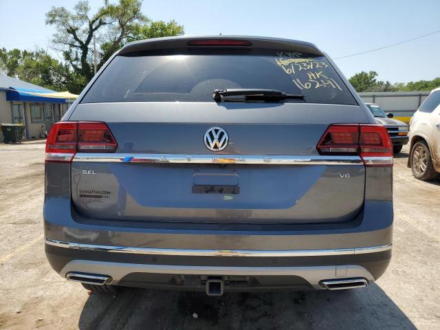 1V2ER2CA7KC604270 - 2019 VOLKSWAGEN ATLAS SEL GRAY photo 6