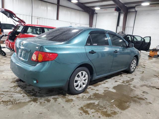 1NXBU40E49Z148797 - 2009 TOYOTA COROLLA BASE GREEN photo 3