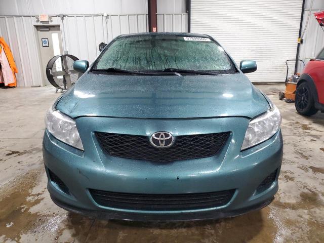 1NXBU40E49Z148797 - 2009 TOYOTA COROLLA BASE GREEN photo 5