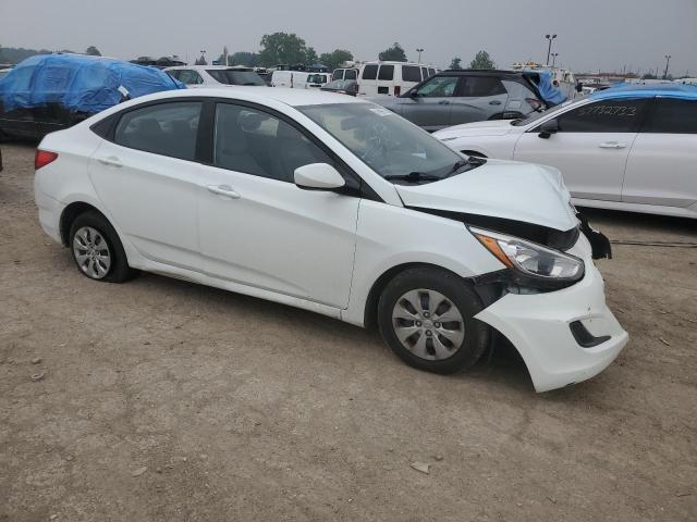 KMHCT4AE5GU003139 - 2016 HYUNDAI ACCENT SE WHITE photo 4