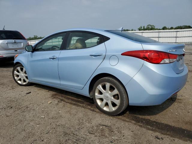 KMHDH4AE1BU110087 - 2011 HYUNDAI ELANTRA GLS BLUE photo 2