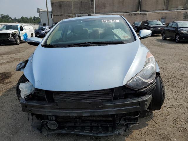 KMHDH4AE1BU110087 - 2011 HYUNDAI ELANTRA GLS BLUE photo 5