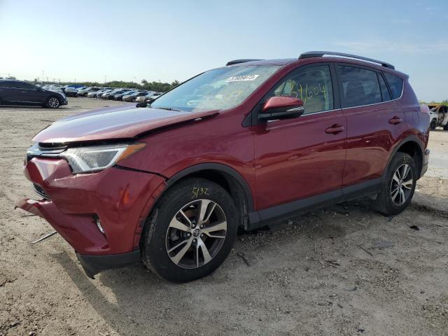 JTMWFREV3JD114862 - 2018 TOYOTA RAV4 ADVENTURE RED photo 1