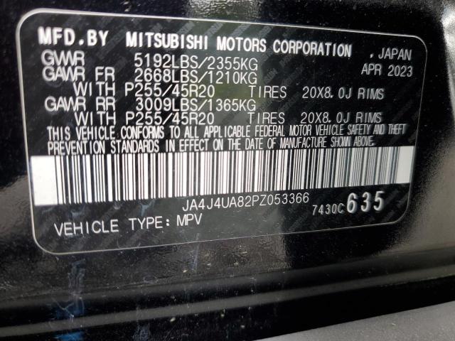 JA4J4UA82PZ053366 - 2023 MITSUBISHI OUTLANDER SE BLACK photo 13