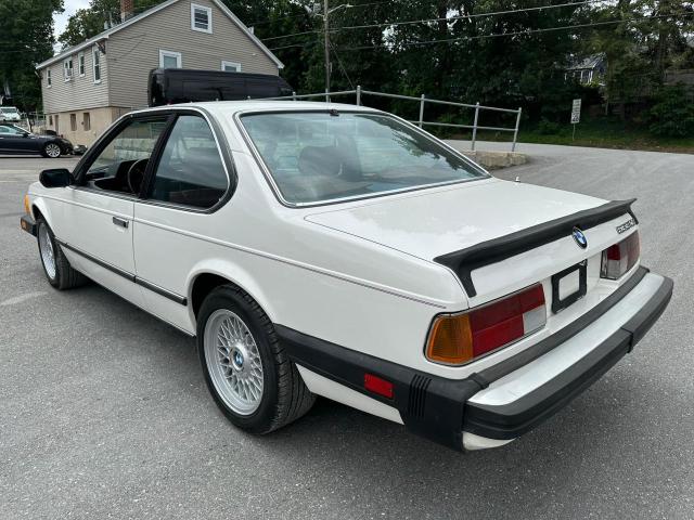 WBAEB7400E6728583 - 1984 BMW 633 CSI WHITE photo 2