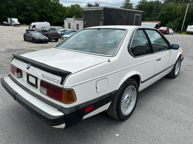 WBAEB7400E6728583 - 1984 BMW 633 CSI WHITE photo 3