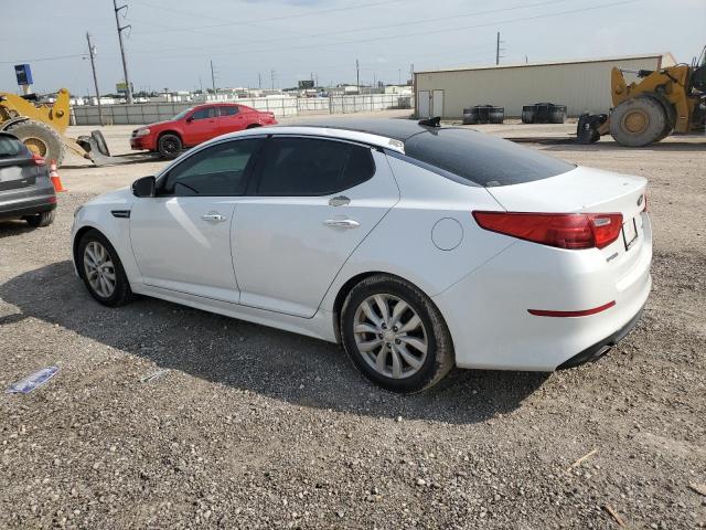 5XXGN4A77FG365298 - 2015 KIA OPTIMA EX WHITE photo 2