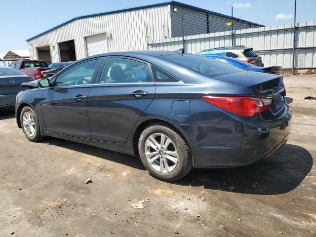 5NPEB4ACXDH806999 - 2013 HYUNDAI SONATA GLS BLUE photo 2