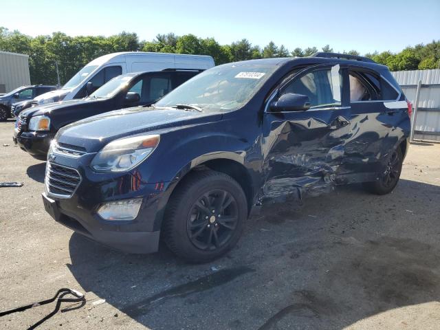 2GNFLFEK7H6308291 - 2017 CHEVROLET EQUINOX LT BLUE photo 1