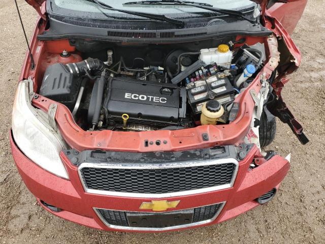 KL1TD66E69B301677 - 2009 CHEVROLET AVEO LS 红色 照片 11