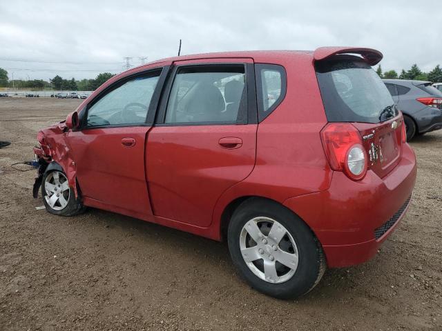 KL1TD66E69B301677 - 2009 CHEVROLET AVEO LS 红色 照片 2