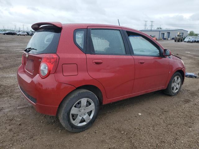 KL1TD66E69B301677 - 2009 CHEVROLET AVEO LS 红色 照片 3
