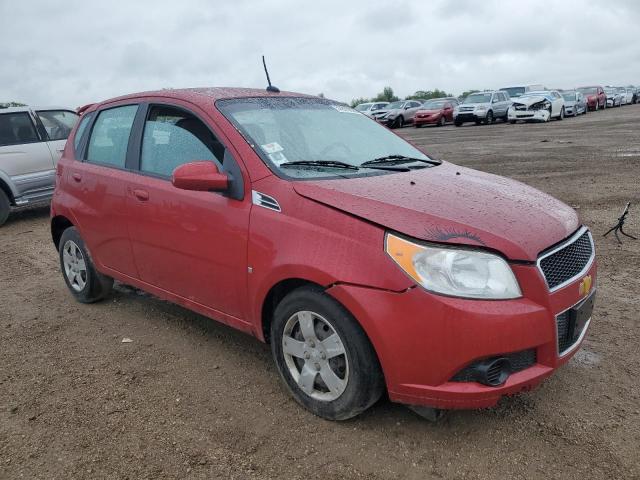 KL1TD66E69B301677 - 2009 CHEVROLET AVEO LS 红色 照片 4