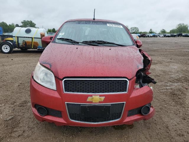 KL1TD66E69B301677 - 2009 CHEVROLET AVEO LS 红色 照片 5