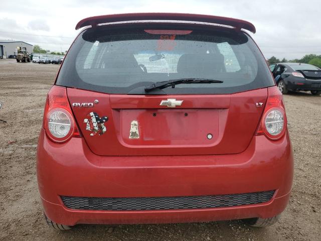 KL1TD66E69B301677 - 2009 CHEVROLET AVEO LS 红色 照片 6