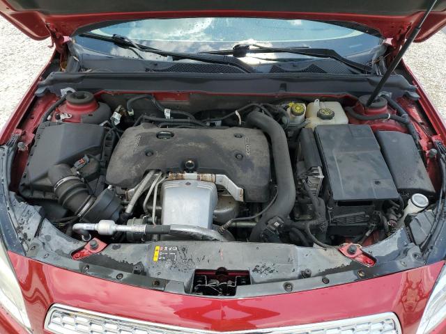 1G11J5SX4DF290957 - 2013 CHEVROLET MALIBU LTZ წითელი ფოტო 11
