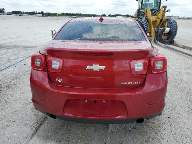 1G11J5SX4DF290957 - 2013 CHEVROLET MALIBU LTZ წითელი ფოტო 6