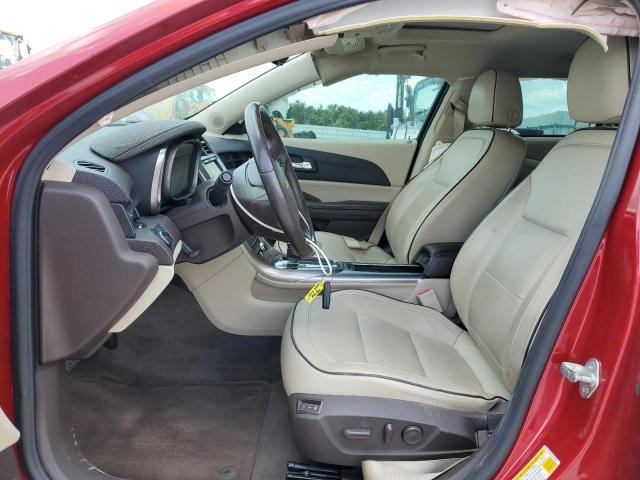 1G11J5SX4DF290957 - 2013 CHEVROLET MALIBU LTZ წითელი ფოტო 7