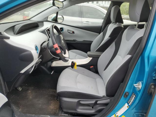 JTDKARFP2J3102740 - 2018 TOYOTA PRIUS PRIM 蓝色 照片 7