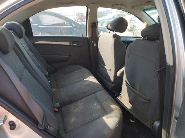 KL1TD56678B151144 - 2008 CHEVROLET AVEO BASE SILVER photo 10
