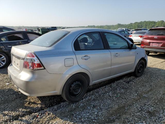 KL1TD56678B151144 - 2008 CHEVROLET AVEO BASE SILVER photo 3