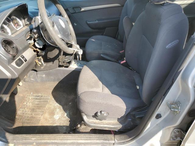 KL1TD56678B151144 - 2008 CHEVROLET AVEO BASE SILVER photo 7