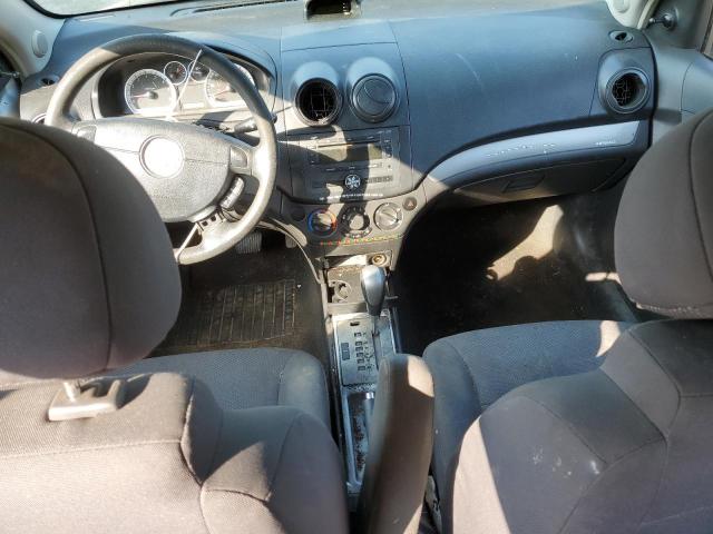 KL1TD56678B151144 - 2008 CHEVROLET AVEO BASE SILVER photo 8