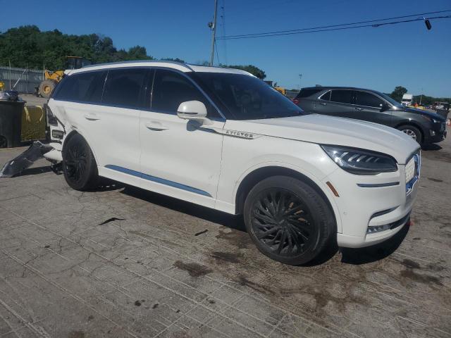 5LM5J7XC7MGL17629 - 2021 LINCOLN AVIATOR RESERVE WHITE photo 4