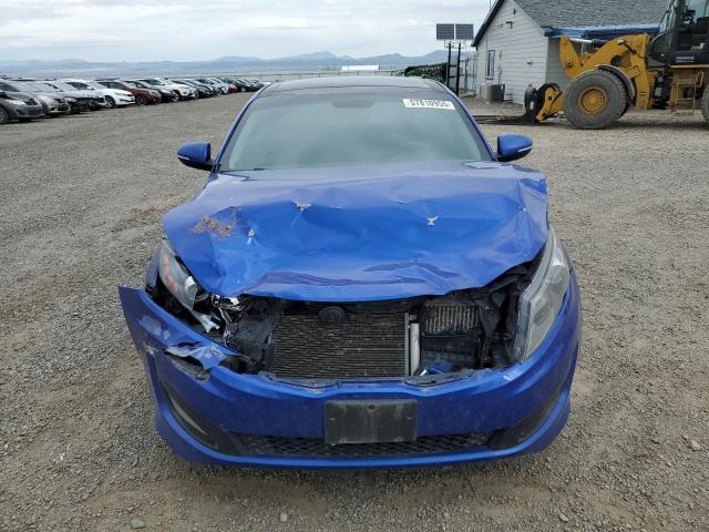5XXGR4A63DG140174 - 2013 KIA OPTIMA SX BLUE photo 5
