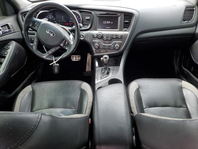 5XXGR4A63DG140174 - 2013 KIA OPTIMA SX BLUE photo 8