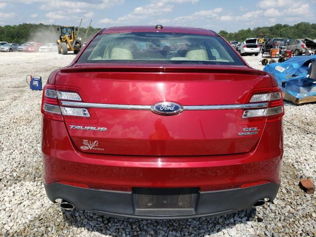 1FAHP2E86GG146256 - 2016 FORD TAURUS SEL RED photo 6