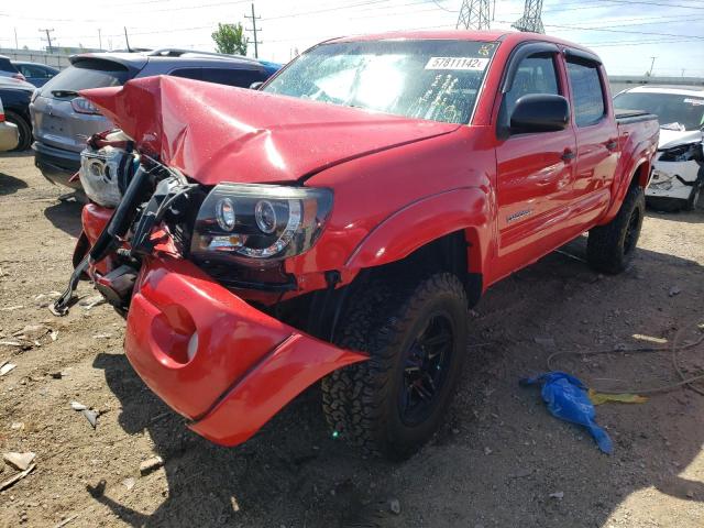 5TEJU62N37Z457495 - 2007 TOYOTA TACOMA DOUBLE CAB PRERUNNER RED photo 2